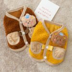 Autumn & Winter 3D Bear Design Harness Vest Pet Apparel for Small/Medium Puppies (Teddy, Bichon) and Cats - Image 4