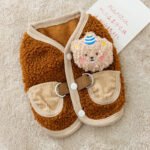 Autumn & Winter 3D Bear Design Harness Vest Pet Apparel for Small/Medium Puppies (Teddy, Bichon) and Cats - Image 6