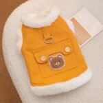 Autumn & Winter 3D Bear Design Harness Vest Pet Apparel for Small/Medium Puppies (Teddy, Bichon) and Cats - Image 10