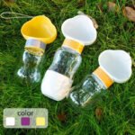 Automatic Pet Water Dispenser, Portable Dog Travel Water Bottle for Walking, Hanging Water & Food Cup for Cats and Dogs