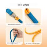 Professional Dog Show Slip Lead, No-Pull P-Leash for Outdoor Walking, Universal Dog Leash for Medium & Large Breeds - Image 4