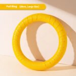 Outdoor Dog Training Tug Ring, Interactive Human-Pet Toy, Safe Soft Rubber Bite-Resistant Chew Toy for Self-Play & Energy Burning - Image 4