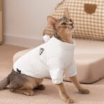 Autumn & Winter Thickened Warm Clover Pattern Pet Down Jacket - Image 2
