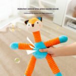 Cartoon Plush Chew Squeaky Hug Toy, Interactive Training Pet Toy for Small Dogs, Boredom Relief Puppy Supplies - Image 2
