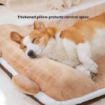 Neck Support Dog Sofa Bed, Washable All-Season Pet Bed Mat for Medium & Large Dogs and Cats - Image 2
