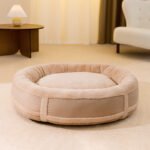 All-Season Round Pet Bed, Thickened & Warm Dog Bed for Small/Medium Dogs and Cats - Image 3