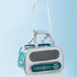 Portable Breathable Pet Carrier Bag, Large-Capacity Single Shoulder & Handheld Space Capsule Pet Travel Bag for Cats & Small Dogs - Image 3