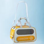Portable Breathable Pet Carrier Bag, Large-Capacity Single Shoulder & Handheld Space Capsule Pet Travel Bag for Cats & Small Dogs - Image 4