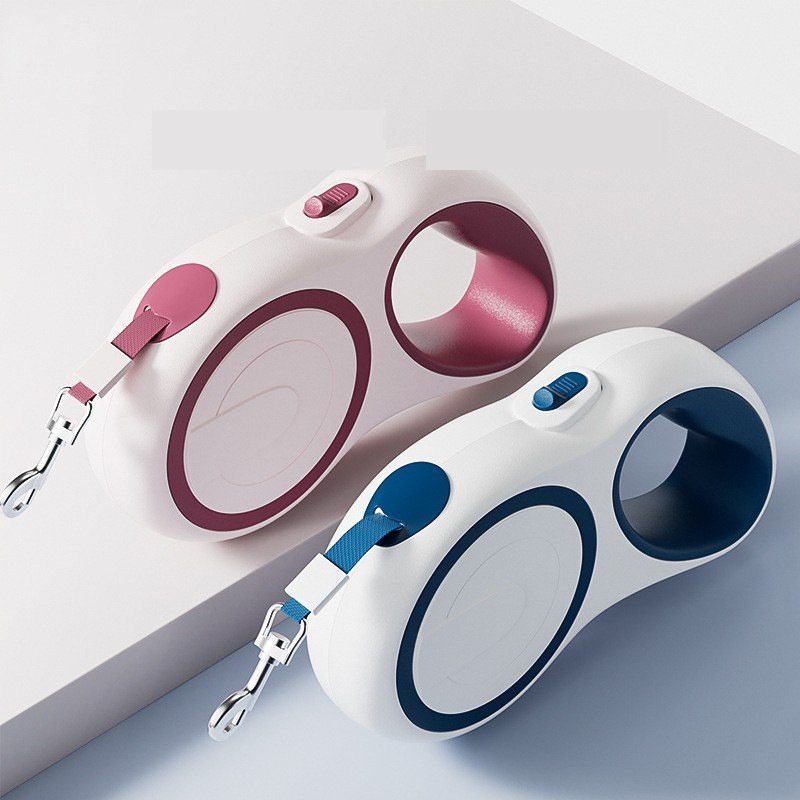 主图_01。0 Retractable Dog Leash for Small & Medium Dogs , Automatic Extendable Dog Lead for Puppies - Image 1